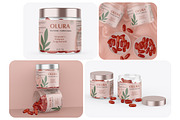 Gummies Jar Mockup Set, a Packaging Mockup by Mockups Planet (Thumbnail 1 of 5)