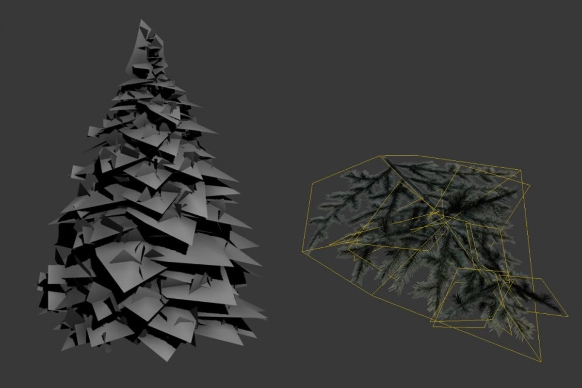 Fir Tree, an Environmental 3D Model by Game-Ready Studio (Photo 3 of 5)