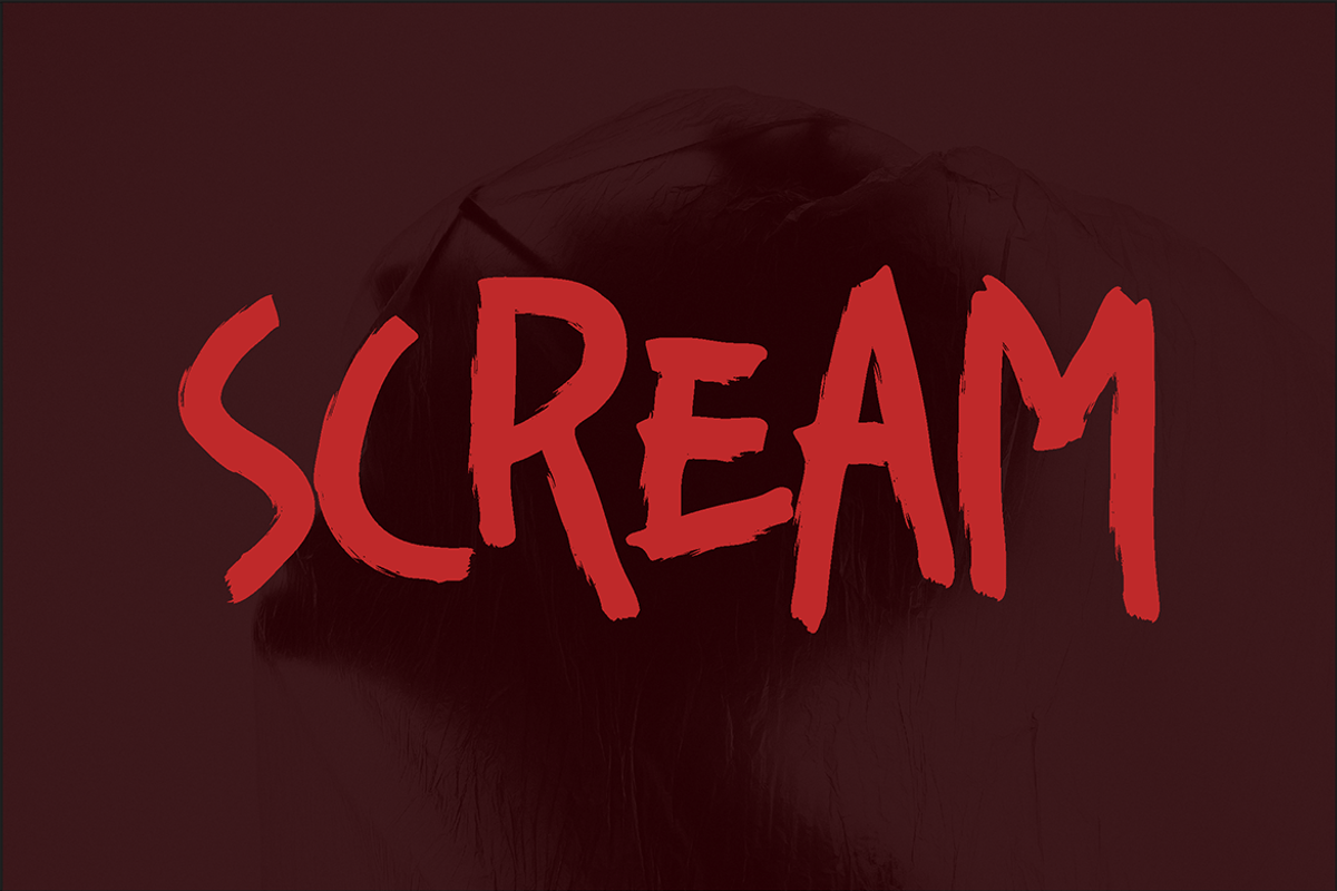 Gruesome - Horror Font, a Sans Serif Font by tokokoo (Photo 5 of 11)
