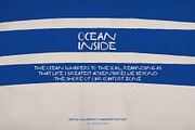 Ocean Inside Handwritten Font, a Handwritten Font by MOODSTORE (Thumbnail 2 of 12)