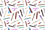 Art tools, supplies seamless pattern, a Pattern Graphic by Good Studio (Thumbnail 6 of 15)