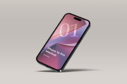 iPhone 14 Pro Mockup, an iPhone Mockup by graphicpages (Thumbnail 8 of 18)