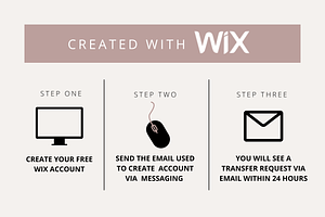 Wix Website Template Big Wins