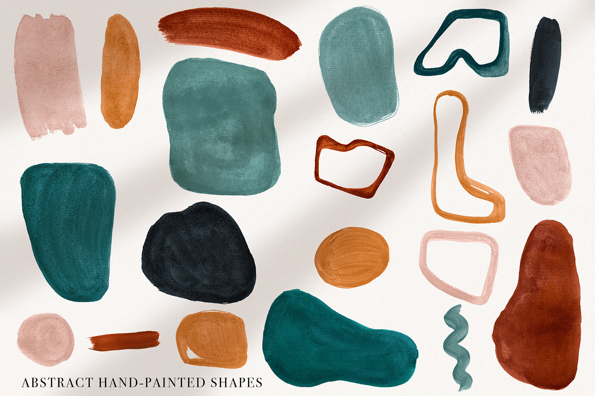 Abstract Gouache Shapes, Backgrounds, a Texture Graphic by CatJello Graphics (Photo 7 of 25)