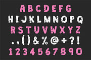 Cartoon Distress, a Blackletter Font by Fourteen Letter (Thumbnail 6 of 6)