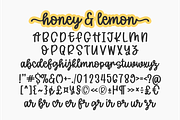 Honey and Lemon - Handwritten Font, a Handwritten Font by Keithzo (Thumbnail 11 of 12)