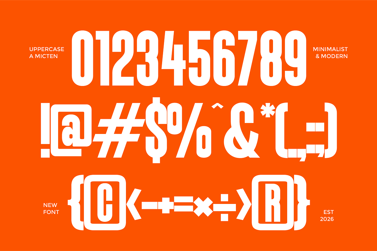 Micten, a Sans Serif Font by Flawless And Co (Photo 8 of 10)