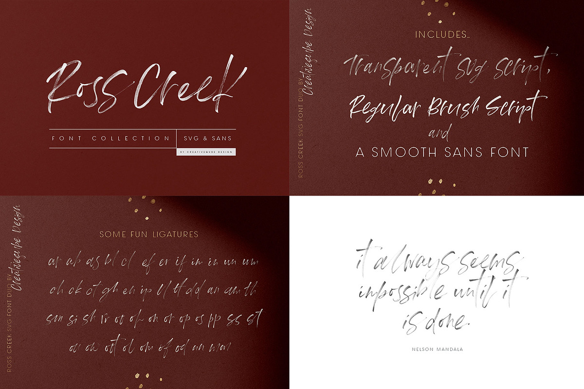 The Ultimate Font Bundle, a Sans Serif Font by Creativeqube Design (Photo 41 of 103)
