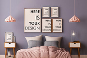 8 group mock-ups of posters, a Print Template by FilL239 (Thumbnail 4 of 10)