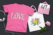 Floral Alphabet and Numbers, a Decorative Illustration by Anna Krestiannykova (Thumbnail 3 of 8)