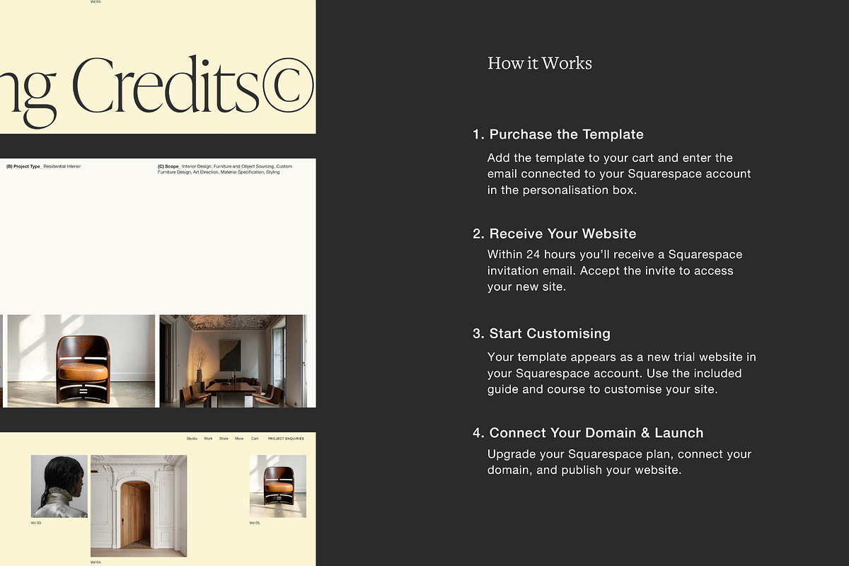 Editorial Squarespace 7.1 Template, a Squarespace Template by Studio TSM (Photo 15 of 17)