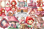 Little Red Riding Hood Cute, an Illustration by Designking (Thumbnail 1 of 4)