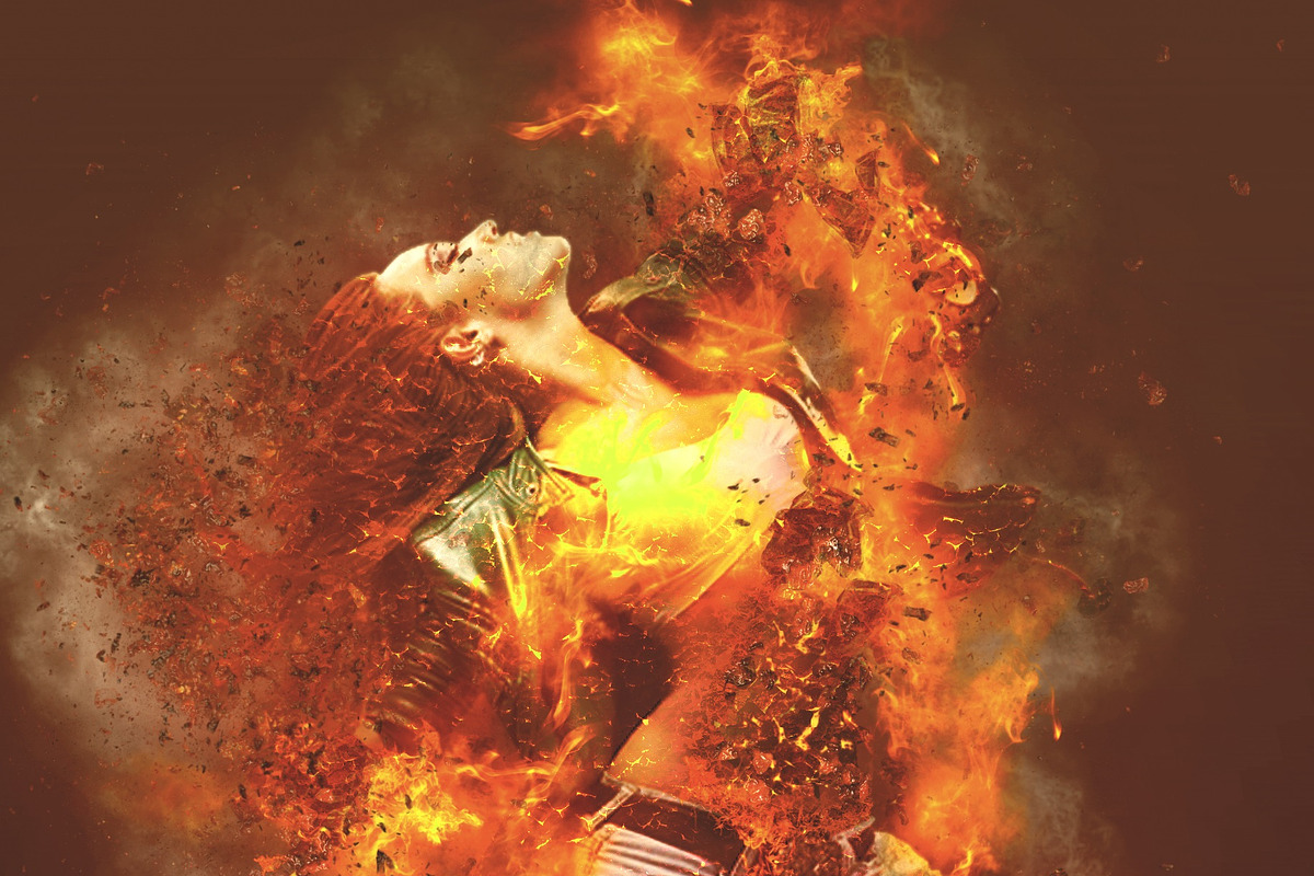 Exploda Photoshop Action, an Action Add-On by JLDesignsPH (Photo 2 of 6)