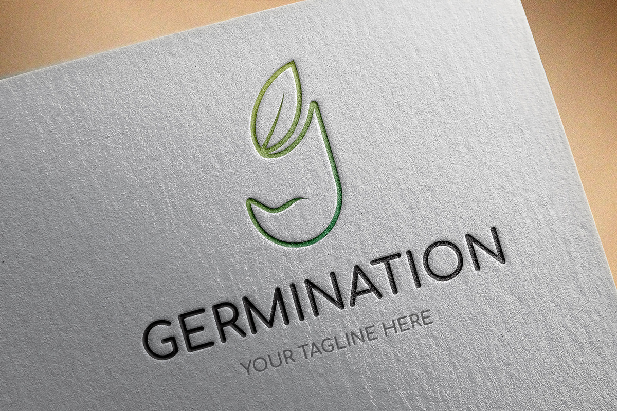 Germination Logo Template, a Branding & Logo Template by BdThemes (Photo 1 of 3)