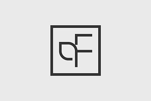 F leaf logo design inspiration, a Branding & Logo Template by tmts