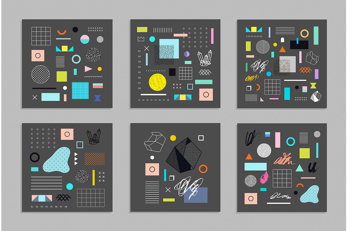 Just a Bits  Vector Pack, a Decorative Illustration by Lera Efremova (Photo 4 of 6)