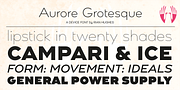 Aurore Grotesque, a Sans Serif Font by Device (Thumbnail 8 of 12)