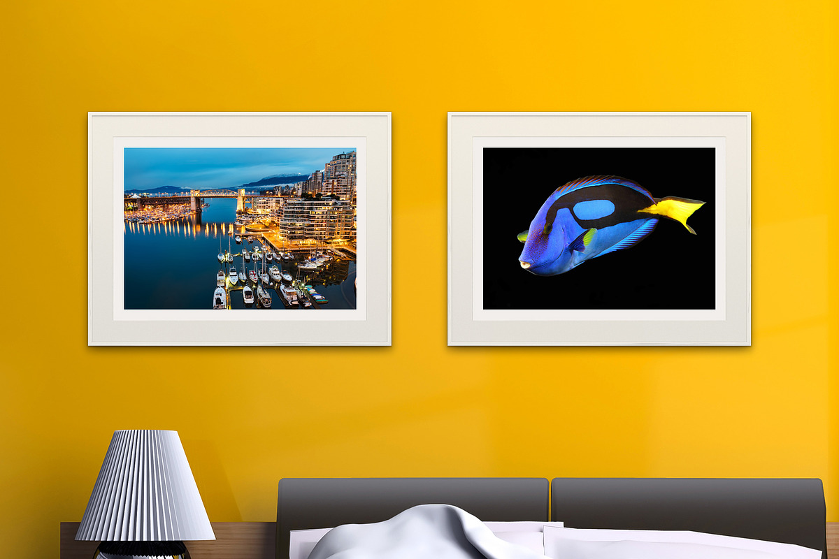 Wall Photo Mockups, a Print Template by Graphic_Art (Photo 3 of 7)