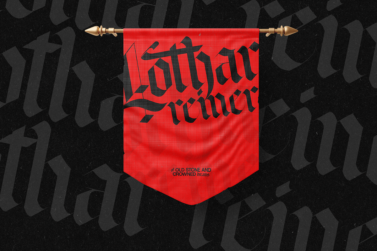 Lothar Reiner – Gothic Blackletter, a Blackletter Font by Inviline.co (Photo 14 of 15)