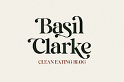 California Coast | Modern Serif, a Serif Font by Jen Wagner Co (Thumbnail 4 of 15)