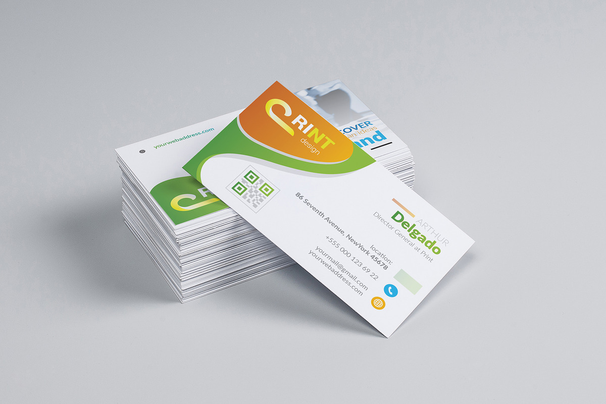 Modern Business card, a Business Card Template by ZAAS (Photo 4 of 6)