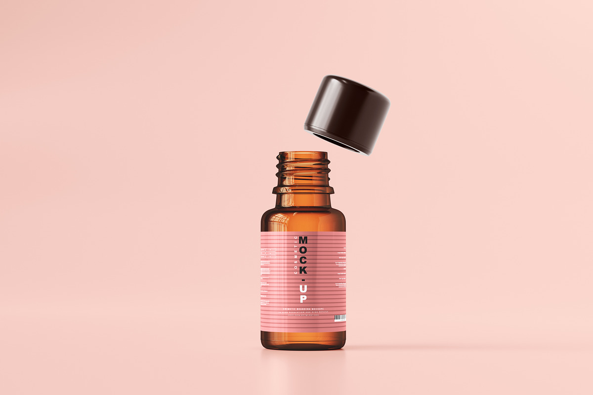 250+ Cosmetic Branding Mockup Bundle, a Cups & Container Mockup by pmvch (Photo 149 of 273)
