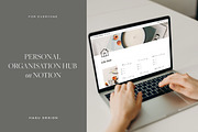 Personal Organisation Hub on Notion, a Templates & Theme by HASU Design (Thumbnail 1 of 3)