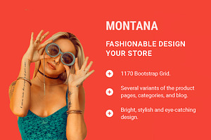 MONTANA - Online Store HTML Template