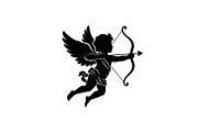 Cupid Angel Valentine Vector Bundle, an Illustration by jahid234 (Thumbnail 2 of 47)