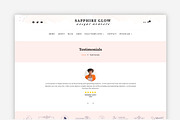 Sapphire Glow WordPress Theme, a WordPress Template by Your Theme Shop (Thumbnail 5 of 9)
