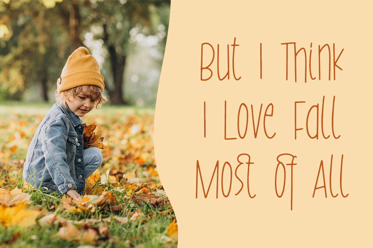 Fall Season - Handwritten Font, a Handwritten Font by Typefactoryco (Photo 7 of 9)