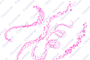 Watercolor Twinkle Stars in Pink, an Object Illustration by ClipartBrat Graphics (Thumbnail 3 of 5)