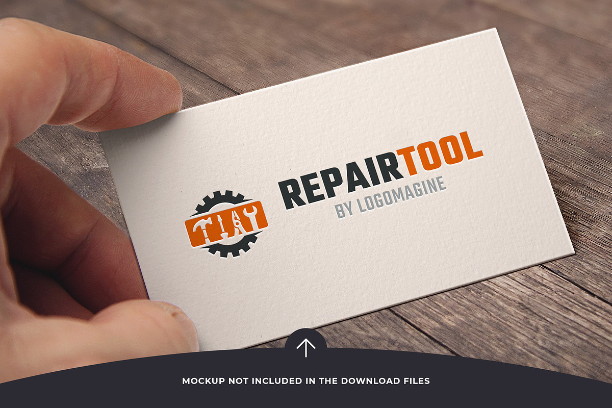 Repair Tool Logo Template, a Branding & Logo Template by LOGOMAGINE (Photo 2 of 16)