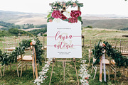Welcome Sign Template Canva, an Invitation Template by ShineOnWedding (Thumbnail 6 of 10)