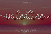 Valentine, a Handwritten Font by InermediaSTUDIO (Thumbnail 1 of 8)