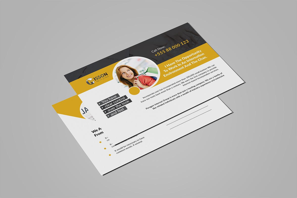 Post Card, a Card Template by ZAAS (Photo 4 of 5)