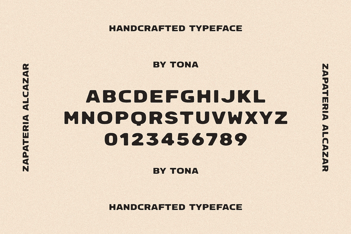 CALZADO Font, a Sans Serif Font by TONA Fonts (Photo 2 of 5)