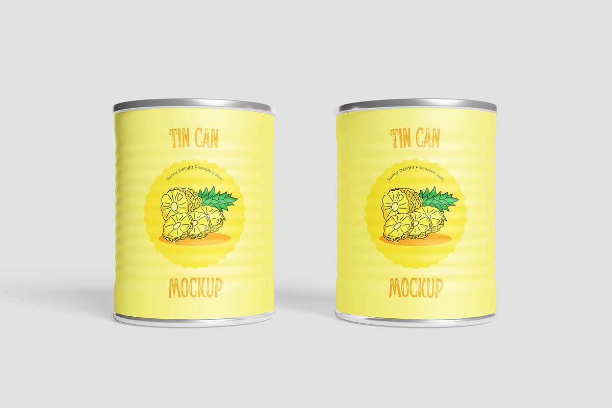 Tin Can Mockup, a Cups & Container Mockup by Hazzpro_Std (Photo 5 of 5)