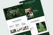 Planteo - Landing Page, a Landing Page Template by RPWDS (Thumbnail 2 of 3)