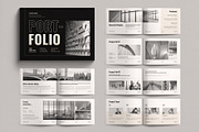 Project Portfolio Template Landscape, a Brochure Template by TemplatesForest (Thumbnail 1 of 9)