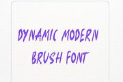 Bread Pitt: Modern Brush Font, a Script Font by GearShift (Thumbnail 4 of 6)