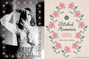 Cross Stitched - Frames & Letters, a Decorative Illustration by Essentially Nomadic (Thumbnail 1 of 11)