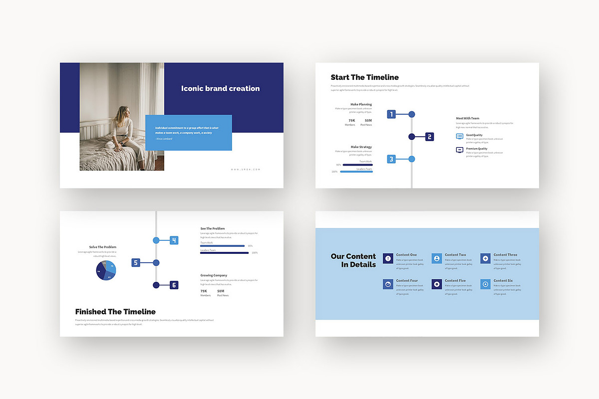 Uroa : Branding Agency Google Slides, a Presentation Template by Punkl Camp (Photo 3 of 16)