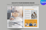 Editable Business Proposal in Canva, a Brochure Template by Oshin Design (Thumbnail 2 of 8)