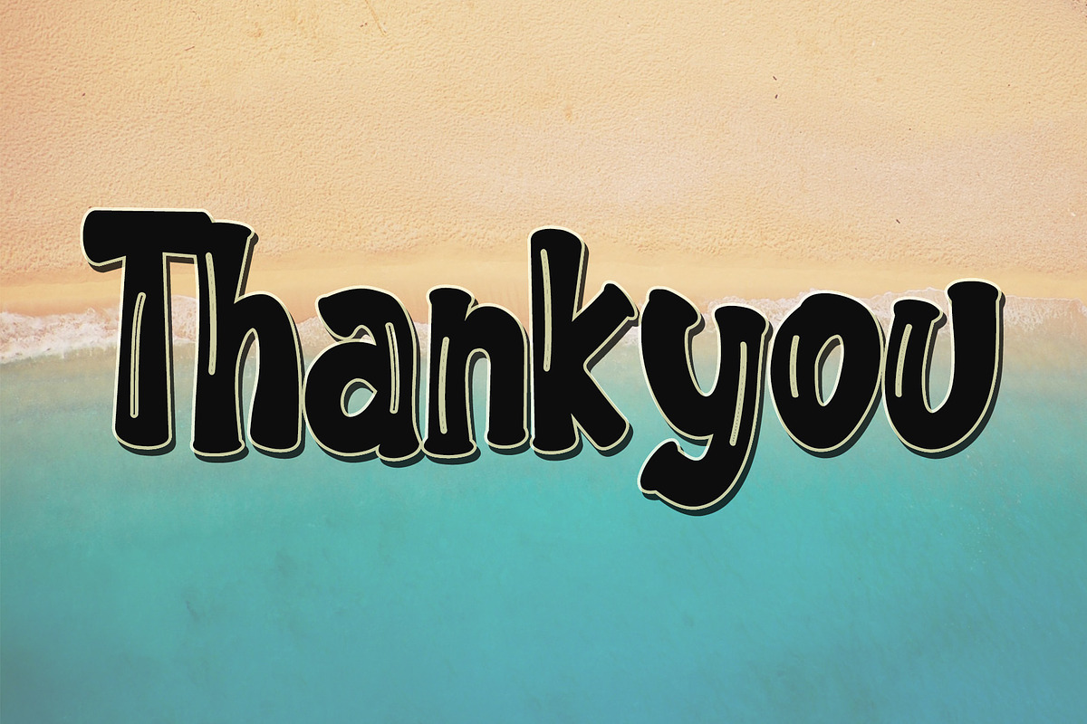 Summer Holiday, a Script Font by Letterafa Studio (Photo 8 of 8)