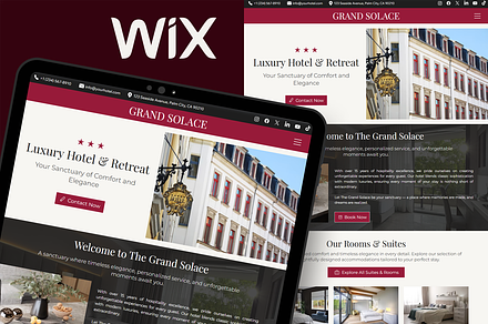 Hotel - Wix Studio Website