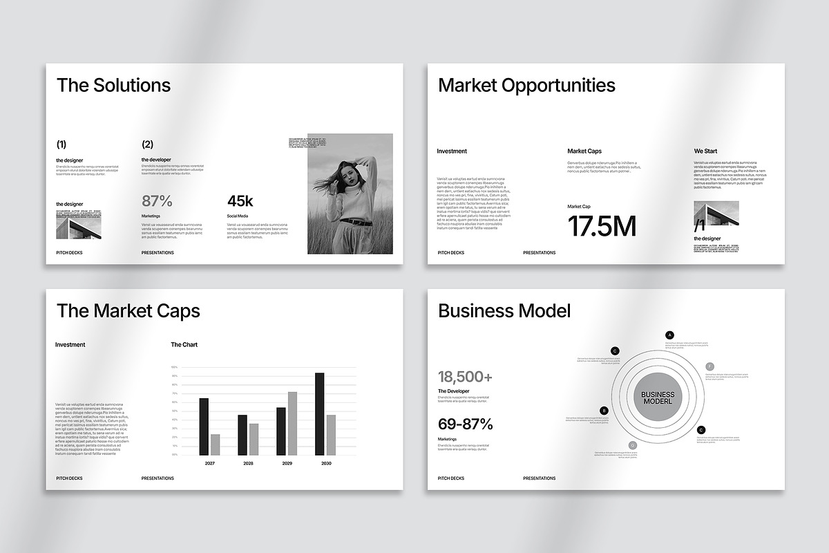 Business Pitch Deck Presentation, a Presentation Template by Oriofix (Photo 8 of 12)