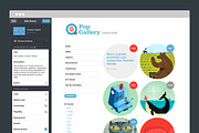 Pop Gallery Tumblr Theme, a Websites & App Template by Themelantic (Thumbnail 5 of 5)