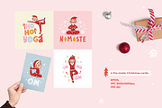 Yoga Santa - Elements&Patterns, an Object Graphic by Apolinarias Art (Thumbnail 2 of 10)