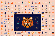 BEST CHRISTMAS BUNDLE 16 PRODUCTS, an Animal Illustration by MoleskoStudio (Thumbnail 7 of 56)